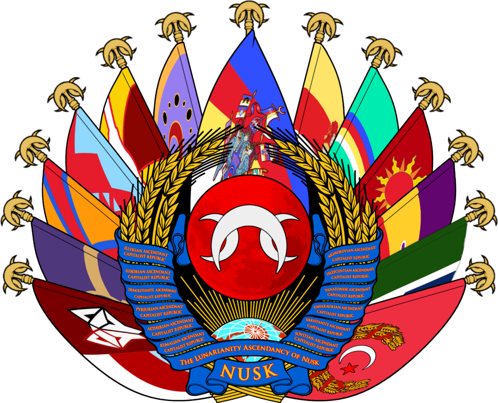 Nuskslavian Coat of Arms